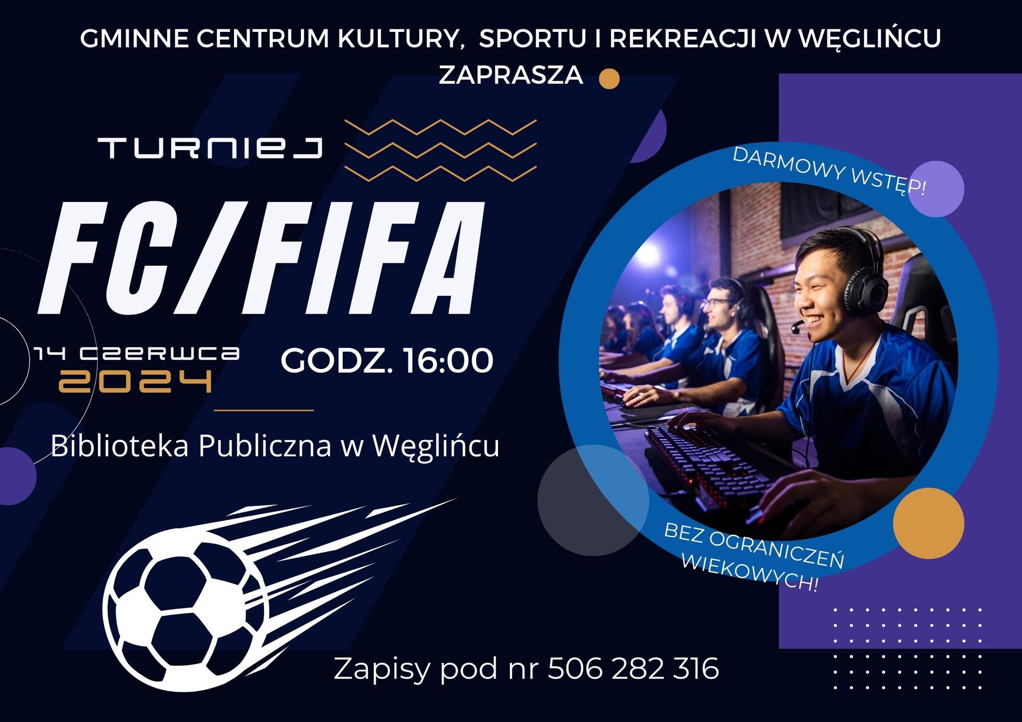 Read more about the article WĘGLINIEC – Prawdziwa gradka dla miłośników e-sportów i piłki nożnej!