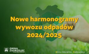Read more about the article Nowe harmonogramy wywozu odpadów 2024/2025