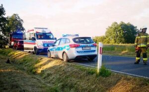 Read more about the article Wypadek drogowy w Dłużynie Górnej