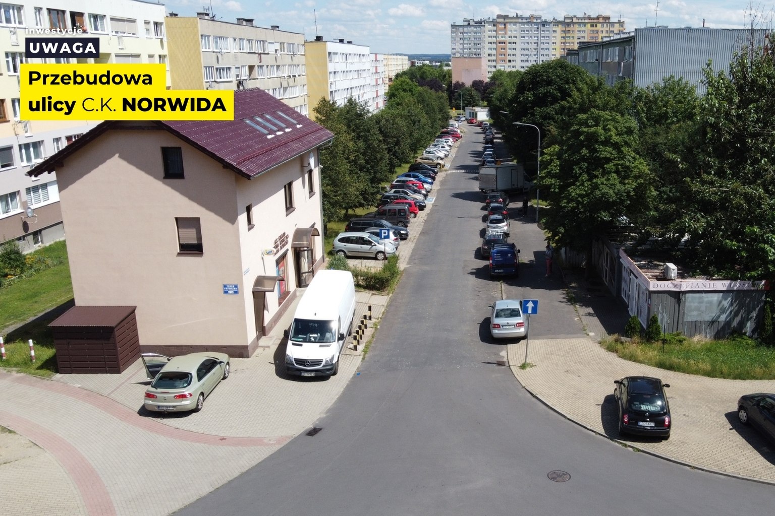 Read more about the article Rusza przebudowa ul. Norwida
