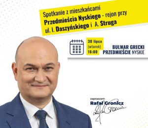 Read more about the article Burmistrz Zgorzelca – Rafał Gronicz zaprasza