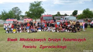 Read more about the article I Powiatowy Biwak Młodzieżowych Drużyn Pożarniczych Stary Węgliniec