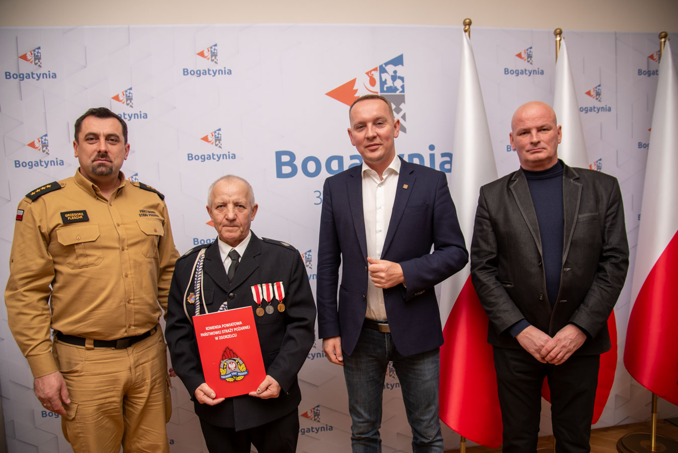 Read more about the article BOGATYNIA – Świadczenie ratownicze dla Pana Stanisława Surma