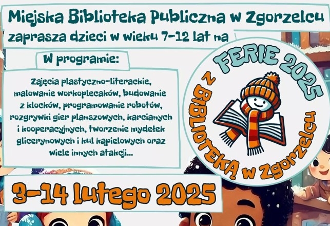 You are currently viewing Ferie z Biblioteką w Zgorzelcu