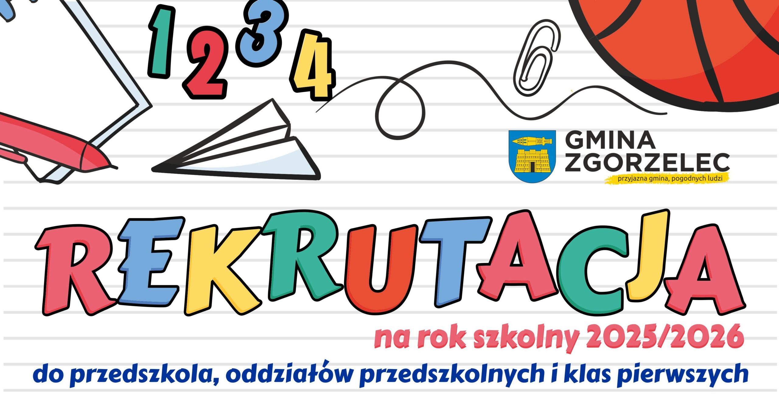 Read more about the article Ruszyła rekrutacja do gminnych placówek oświatowych na rok szkolny 2025/2026